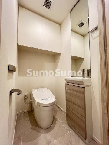ザ・パークハビオ渋谷クロスのトイレ|コンパクトで使いやすいトイレです