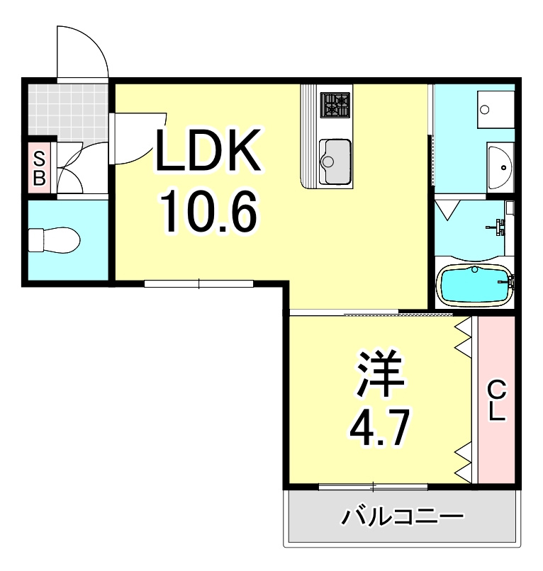 コフレ西宮の間取り