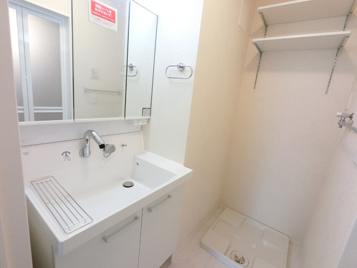 ソレアードの洗面所