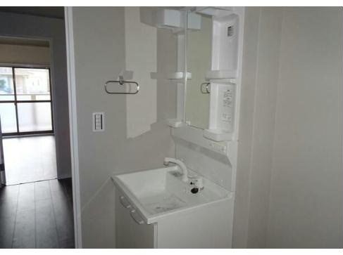 高島ハイツの洗面所