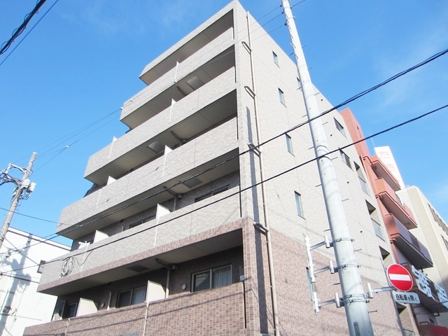 ＳｉｎＣｉｔｙ東十条の外観|落着いた雰囲気でタイル張の外観です。