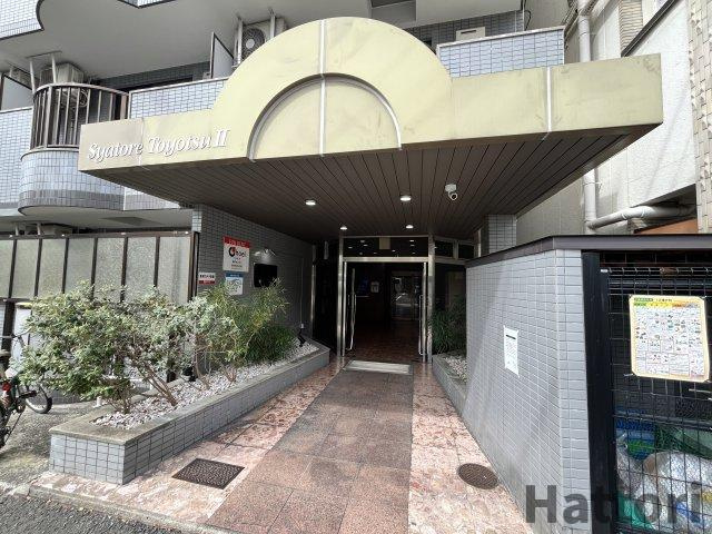 シャトレ豊津Ⅱのエントランス