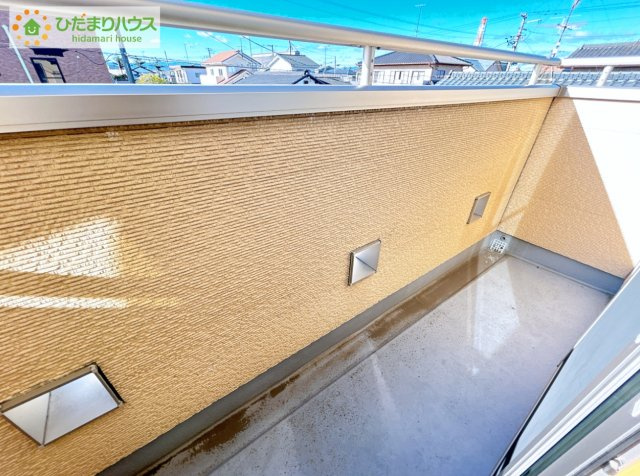 いわき市小名浜字吹松　中古戸建のバルコニー