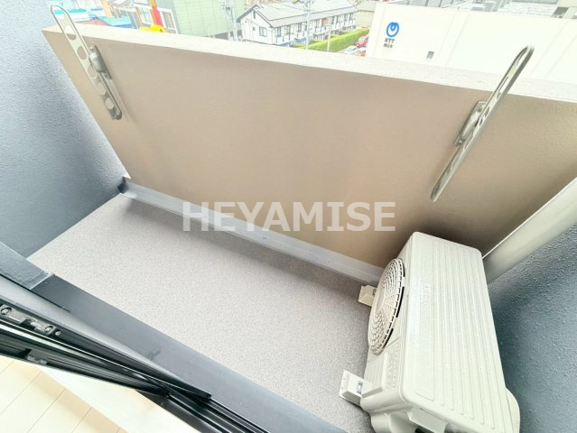 デ・クメール田中町のバルコニー|※同物件同室タイプの画像になります※現状を優先します※