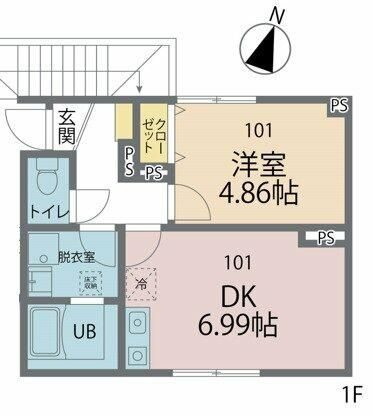カインドネス赤羽の間取り