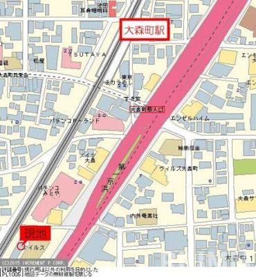 【地図】 | ヴェルステージ大森西