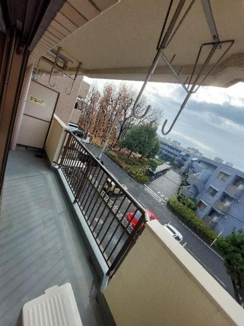 櫻井興産グランデマンションのバルコニー