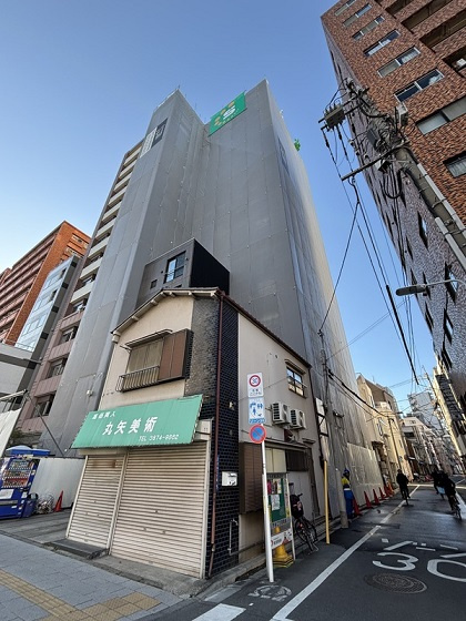 台東区下谷３丁目の賃貸マンションの外観