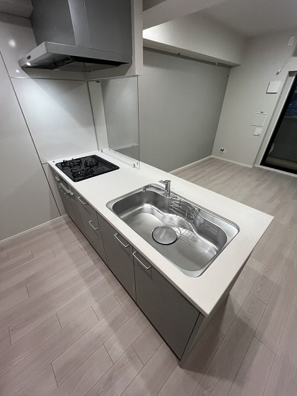 台東区下谷３丁目の賃貸マンションのキッチン