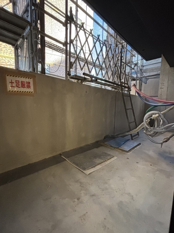 台東区下谷３丁目の賃貸マンションのバルコニー