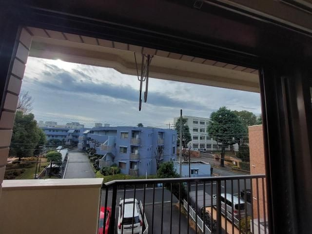 櫻井興産グランデマンションのバルコニー