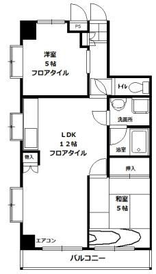 櫻井興産グランデマンションの間取り