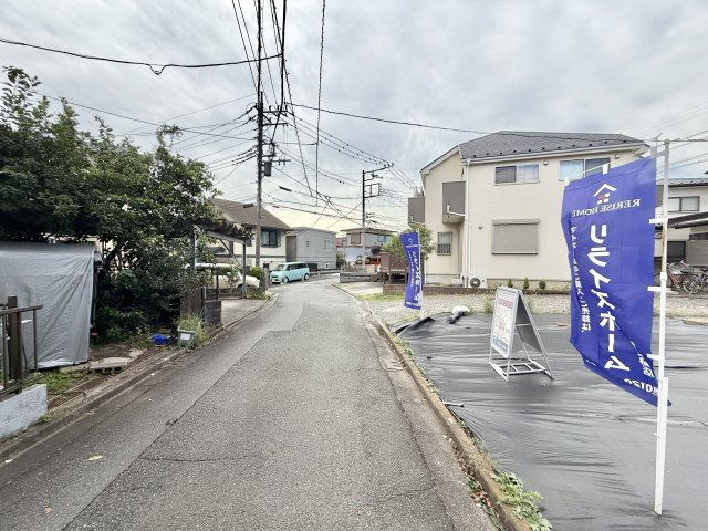 【前面道路含む現地写真】 | 新築戸建て