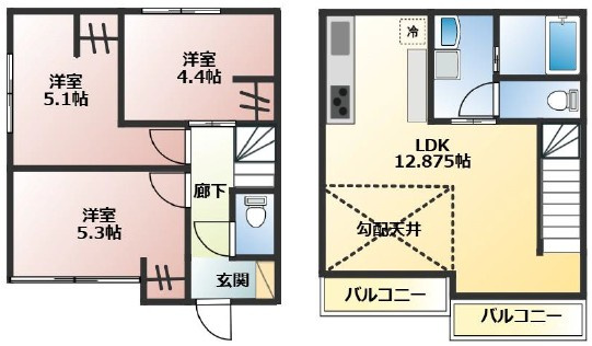 【間取り】 | 新築戸建て