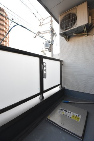 ベストワン清水丘のバルコニー