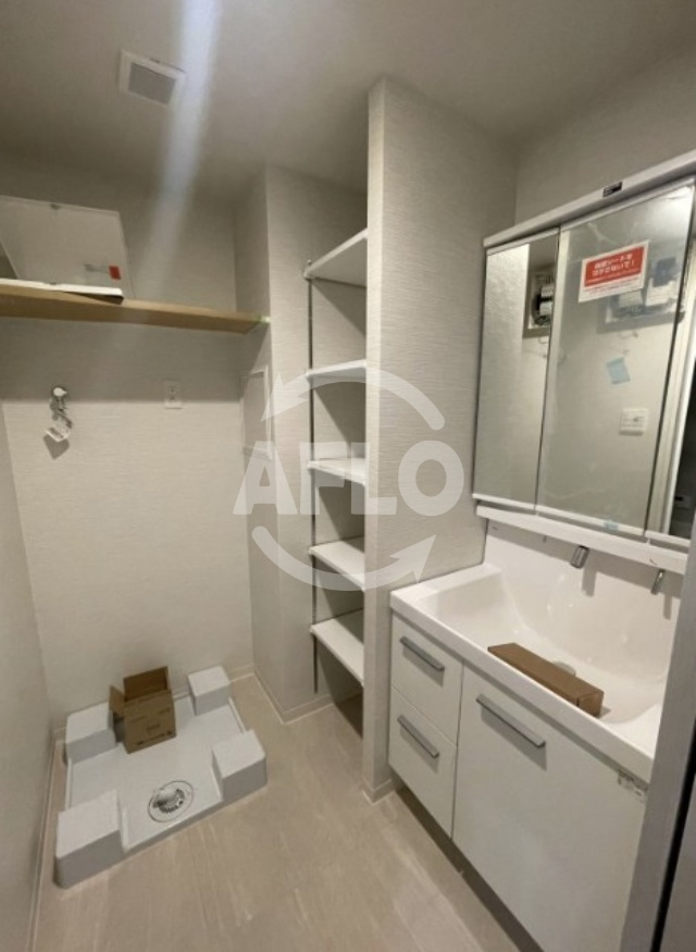 ベイ・グランデ弁天町　波除小学校の独立洗面台|ベイ・グランデ弁天町　独立洗面台