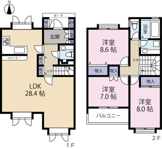 【間取り】 | レジデンシャル芦屋
