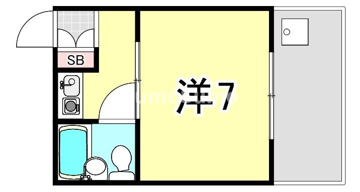 ドミール青木の間取り