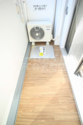 【バルコニー】 | ララプレイスOSAKADOMECITYフトゥーロ | バルコニー付きです