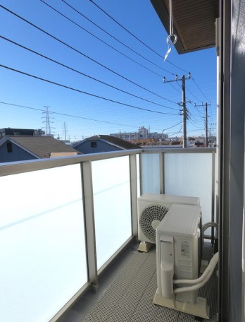 Ｗｉｓｔｅｒｉａ　Ｎｉｓｈｉａｒａｉのバルコニー