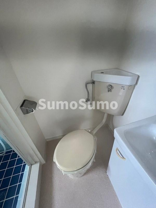トマダハイツのトイレ|ゆったりとした空間のトイレです