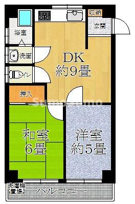 ハウスミエの間取り