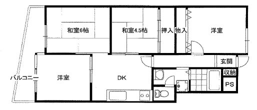 フォルム高羽の間取り