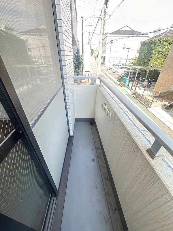 ハイツ村上Ⅰのバルコニー