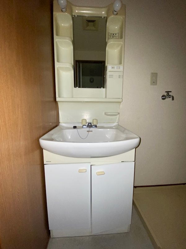ちずるマンションの洗面所