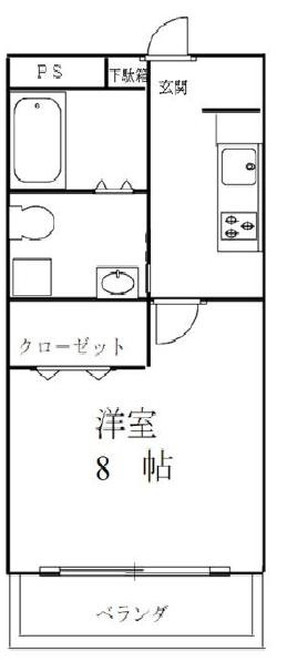 ちずるマンションの間取り