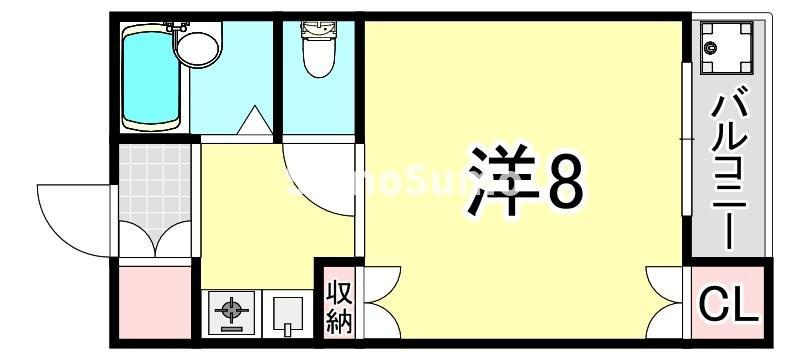 パセオ武庫の間取り
