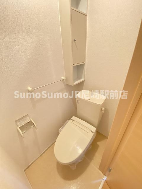 ソレイユ長洲のトイレ|コンパクトで使いやすいトイレです