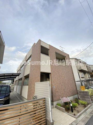 ソレイユ長洲の外観|おしゃれな外観です