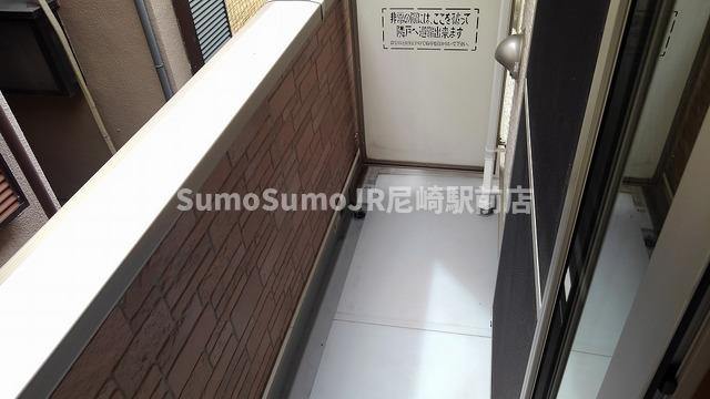 ソレイユ長洲のバルコニー|陽当たり良好なバルコニーです