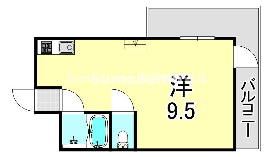 ダイバーシティ武庫川の間取り