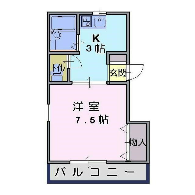 ハニーハイツの間取り