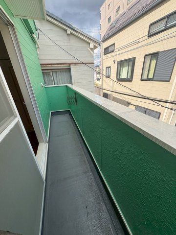 ハニーハイツのバルコニー|バルコニー付きです