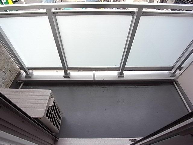 ハビテ兵庫駅南のバルコニー