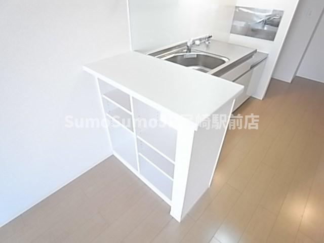 ナイスコートⅡのキッチン|キッチンでお料理をお楽しみください