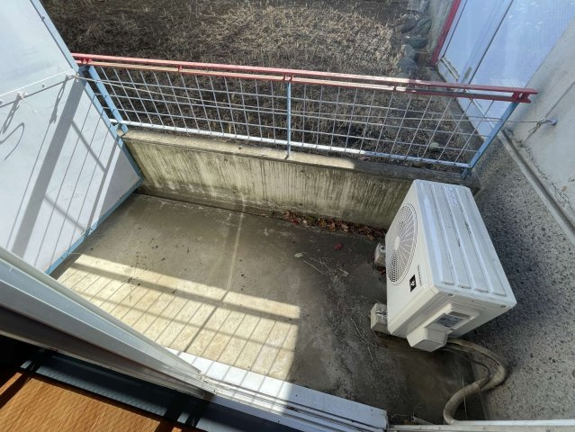 トレンタハウス桜新町　敷金0　オール電化　オートロックのバルコニー