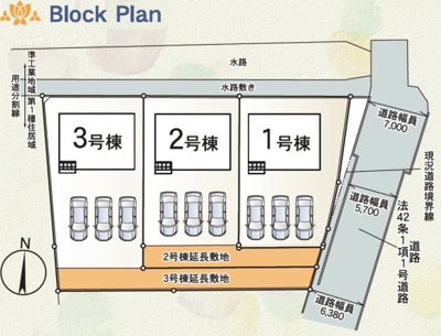 【地図】 | 新築　クレイドルガーデン玉島阿賀崎第11　全3棟 | 現地案内図