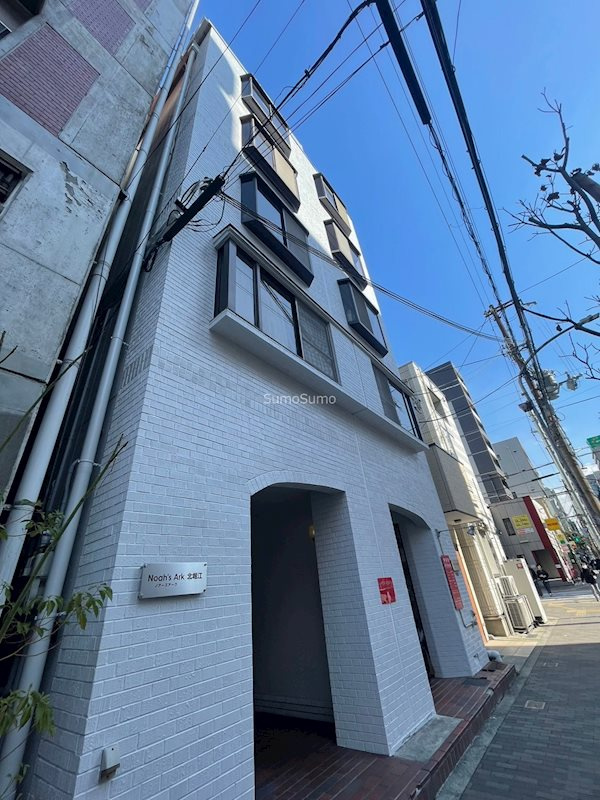 ノアーズアーク北堀江のエントランス|清潔なエントランスです
