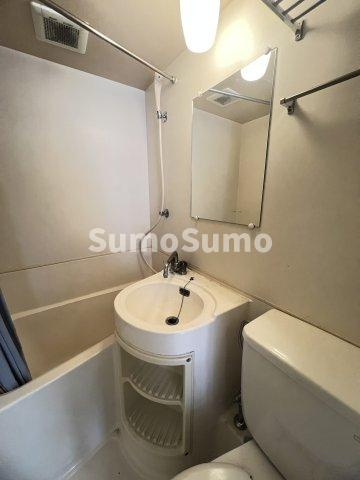 どみとりーときわⅡの洗面所|コンパクトで使いやすい洗面所