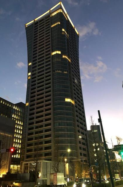 パークコート渋谷ザタワーの外観