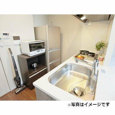 プライベートプレイス広尾のキッチン
