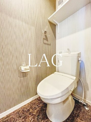 【トイレ】 | ローズコート本八幡 | トイレです。