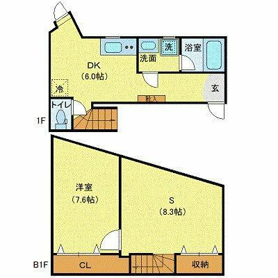 プライベートプレイス広尾の間取り
