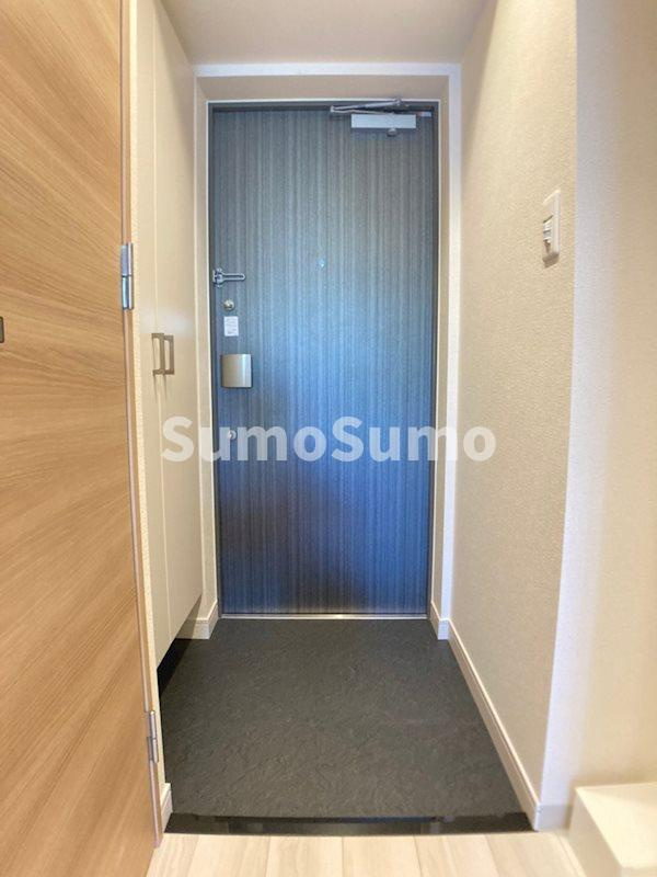 ファステート難波WESTディオンの玄関|収納もある玄関です