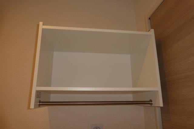 D-roomTobaの洗面所|洗濯機置き場　棚