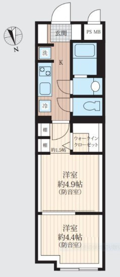Konomi NARIMASU BASEの間取り